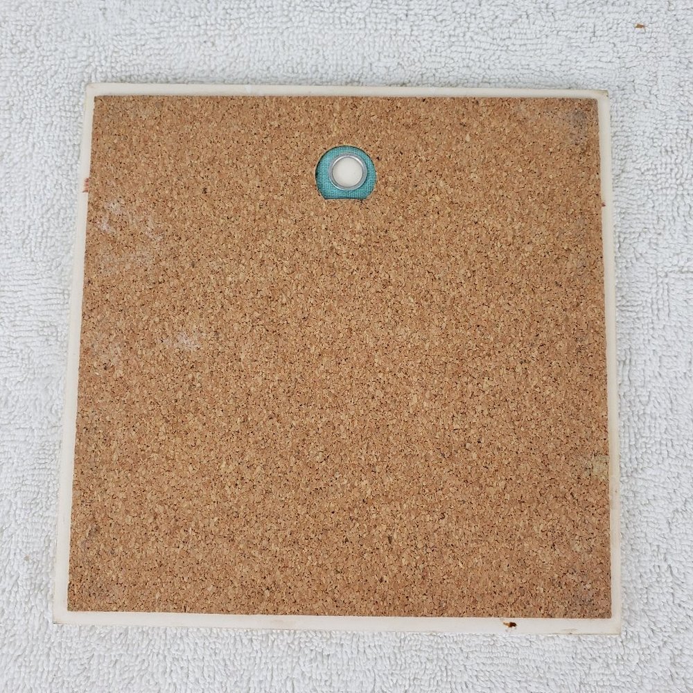 Currier & Ives Home of the Deer Decorative Tile - Picture 4 of 4